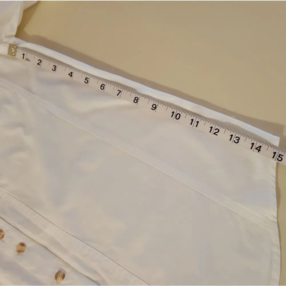 Boston Proper White Button Down Shirt - Picture 5 of 13
